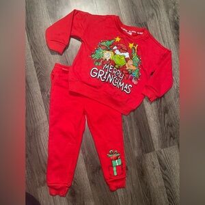 Toddler Grinch set 3T